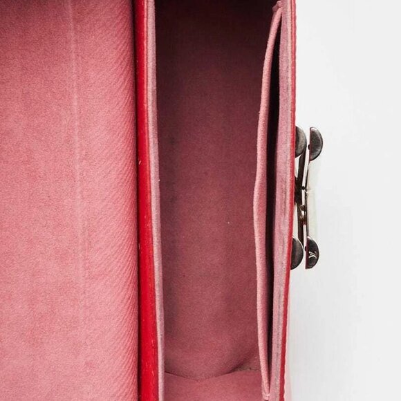 Louis Vuitton Coquelicot Epi Leather Twist MM Bag - Picture 5 of 9